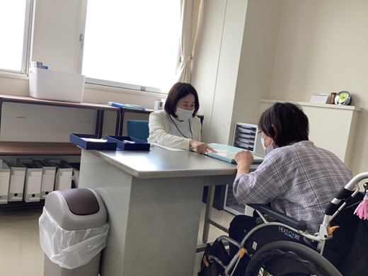 検査場面